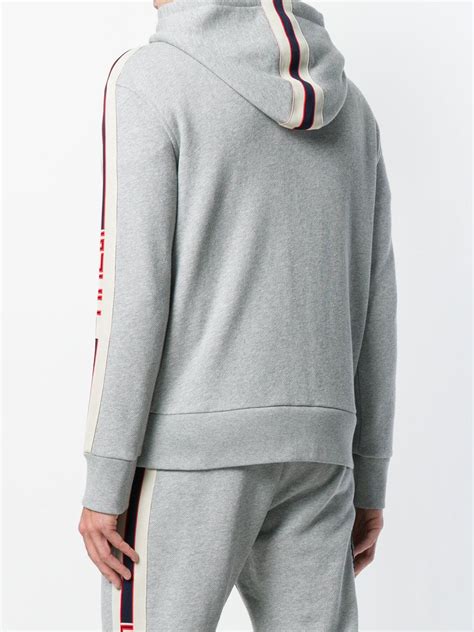 gucci hoodie mens grey|gucci hoodie original price.